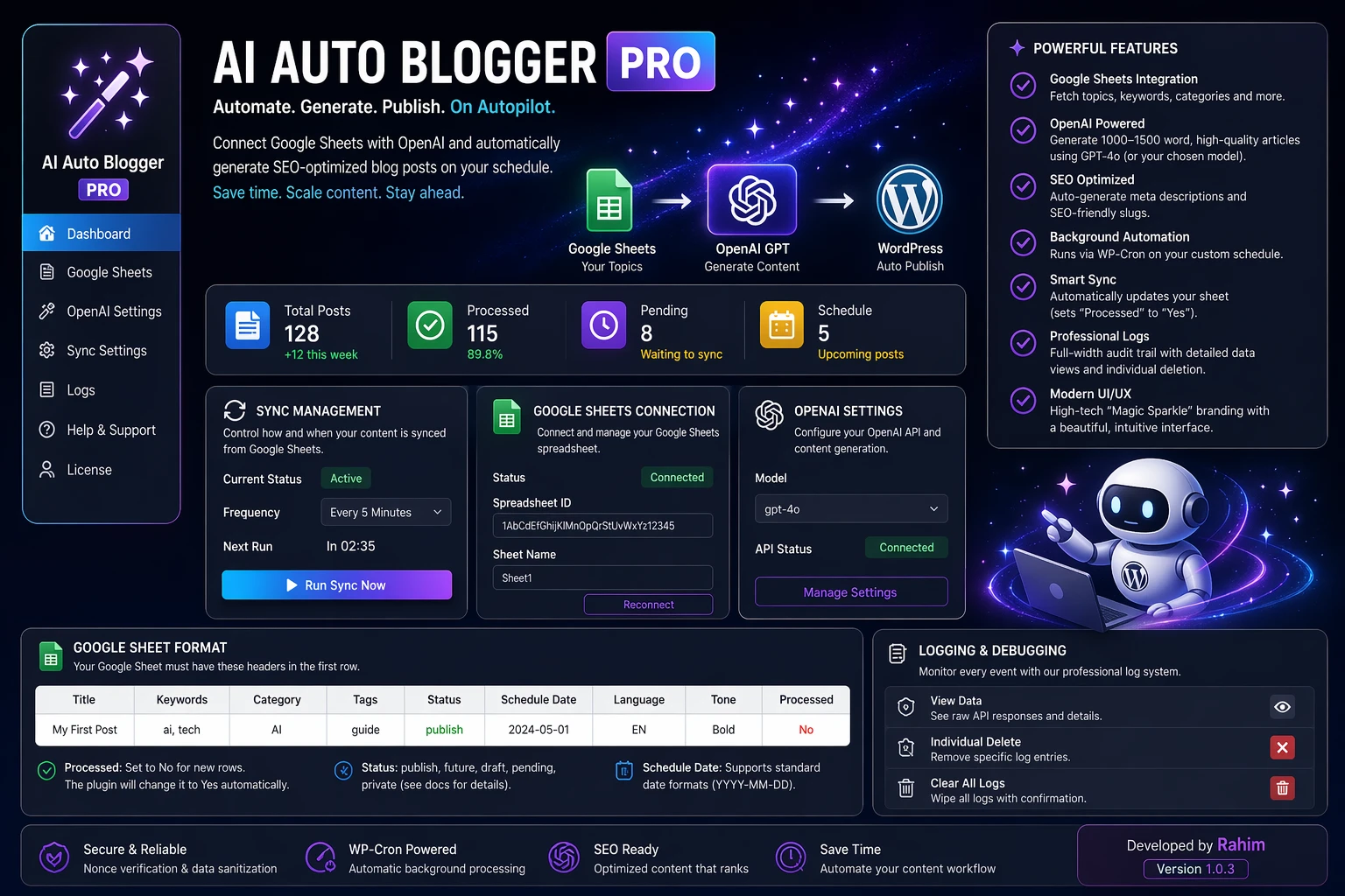 AI Auto Blogger Pro